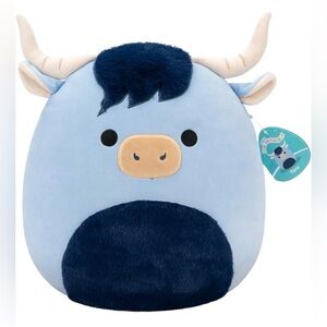 Squishmallows Original 14in Toro The Blue Highland Cow – New with Tags